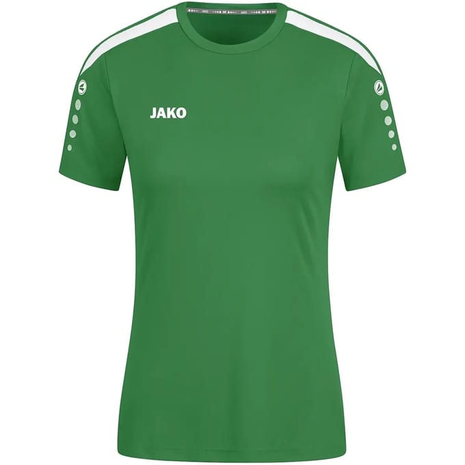 Jako Power Shirt Korte Mouw Dames - Groen | Maat: 40