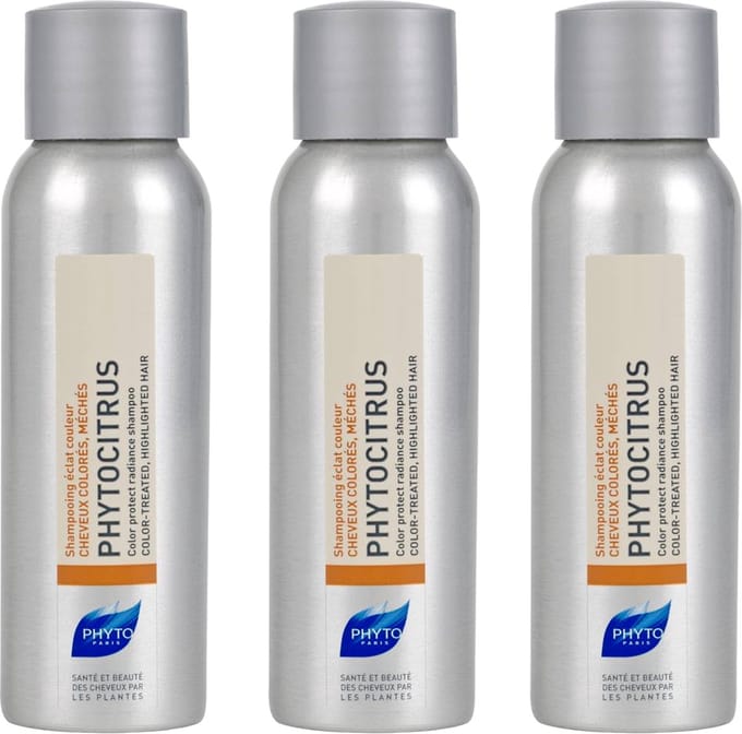 Phyto Paris Phytocitrus Color protect radiance shampoo Color-Treated, Highlighted Hair 50ml x 3