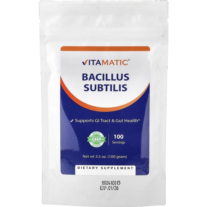 Vitamatic, Bacillus Subtilis, 100g (3,5 oz)