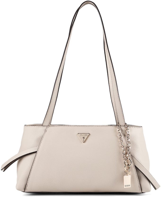 Guess Devon Medium Schoudertas Dames - Imitatieleer - Taupe