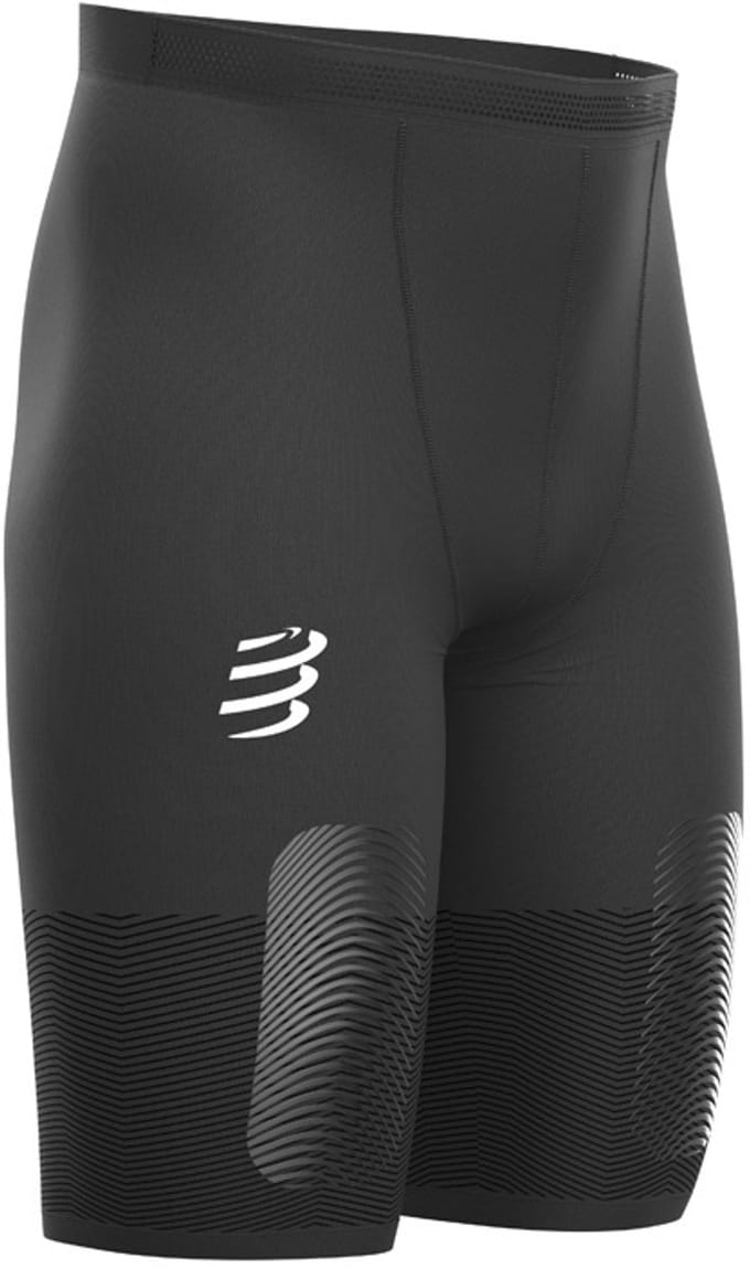 Compressport Trail Control Short Heren - Sportbroeken - zwart - Mannen