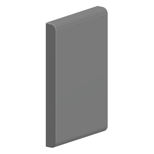 Megabad Profi Collection Silver Age System Base Plate with Blind Cover 0300479018
