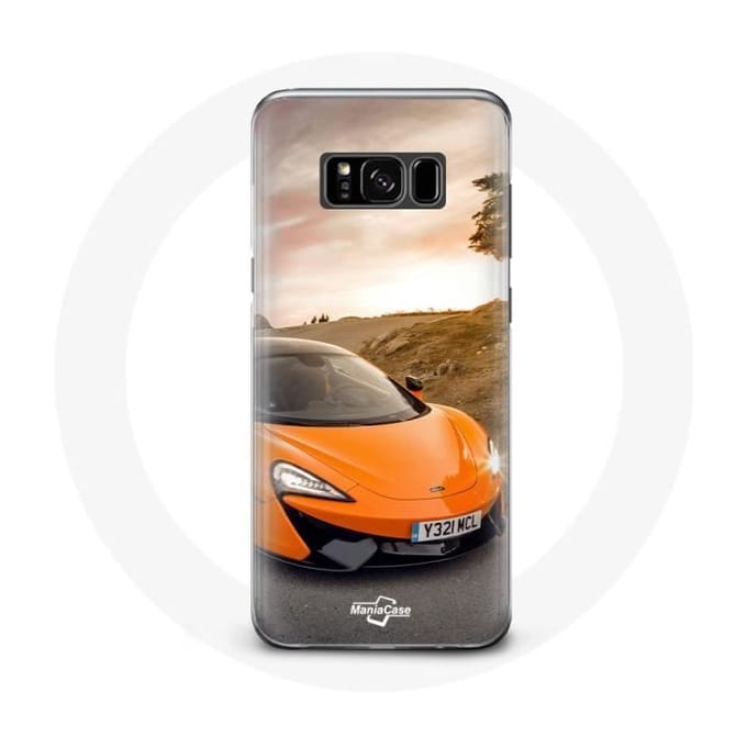 Coque - McLaren - Galaxy S8 - Formule 1 - Orange - Rigide orange