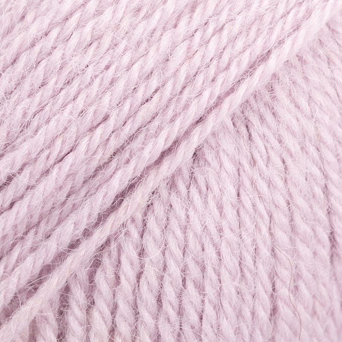 DROPS Alpaca Uni Colour - 4010 licht lavendel - Wol Garen