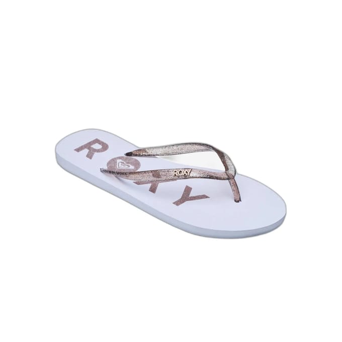 Roxy Viva Sparkle Slippers Blauw EU 36 Vrouw