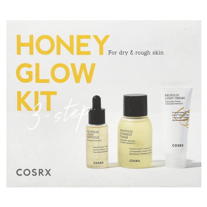COSRX - Honey Glow Trial Kit - Korean Skincare - 3 Stuk(s)