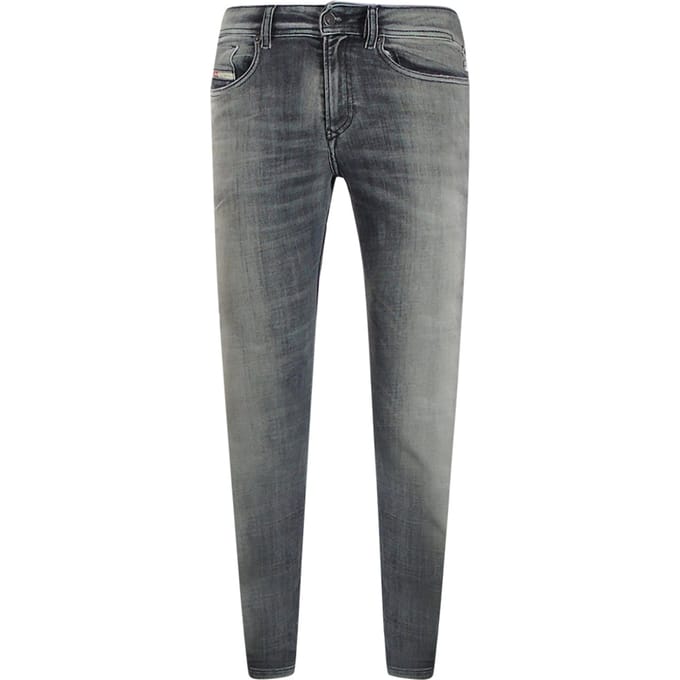 Diesel 1979 Slanke Grijze Denim Broek