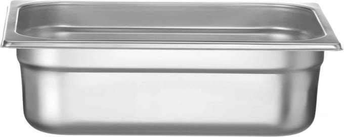 HENDI Gastronormbak – roestvast staal – 6,5L – 100mm hoog – stapelbaar