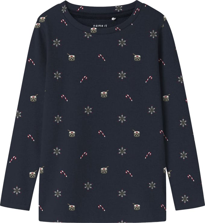 Name it Top met lange mouwen Kerst