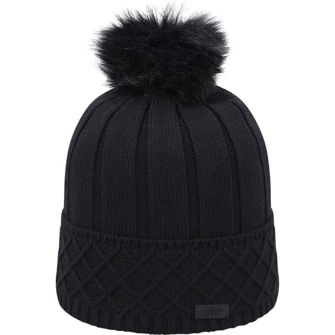 Gebreide muts met fleece voering dames CMP