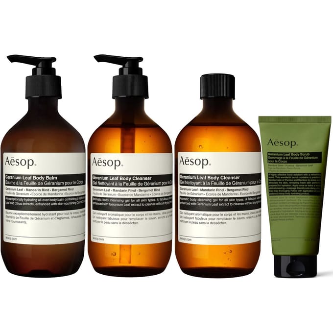 Aesop Geranium Leaf Body Scrub180 ml.