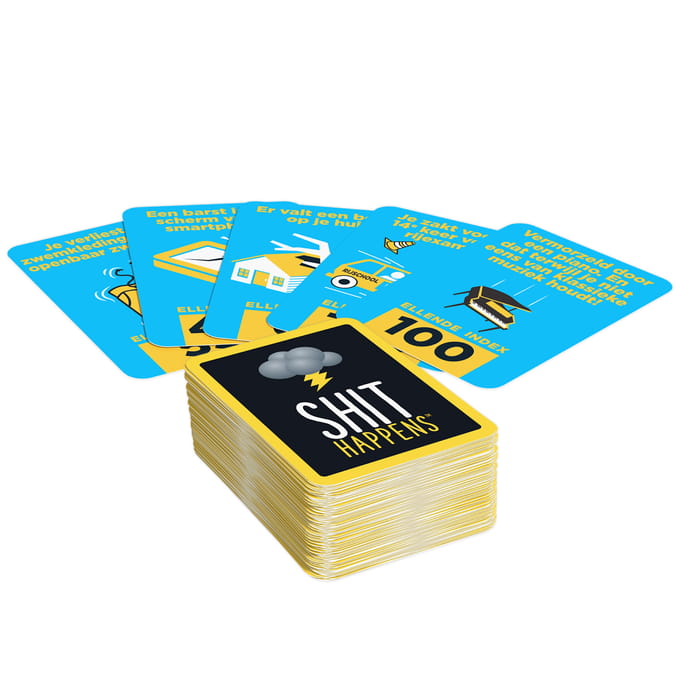Spel Shit Happens Fam. Ed. 100 Kaarten