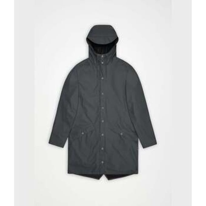 Windjack Rains Long Jacket W3 Dark Grey