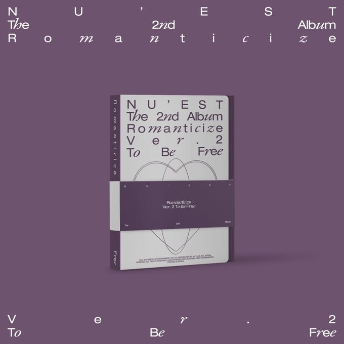 Nuest - The 2nd Album Romanticize - To Be Free (CD)