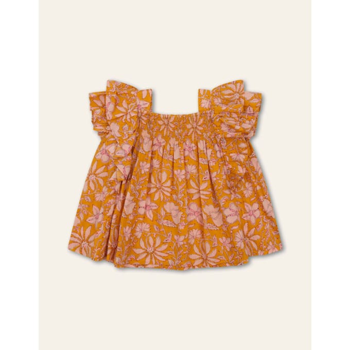 Oilily Bollywood Blouse- maat152/12yr Sunflower