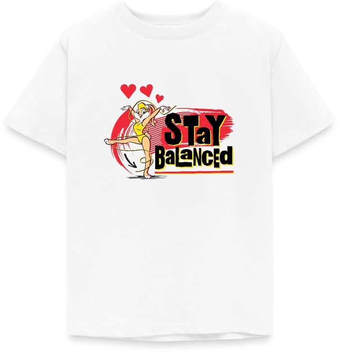 Looney Tunes Lola Bunny Stay Balanced T-Shirt Kinderen