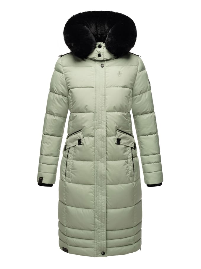 Navahoo Dames Winterjas Fahmiyaa – Lang, Warm & Functioneel met Capuchon
