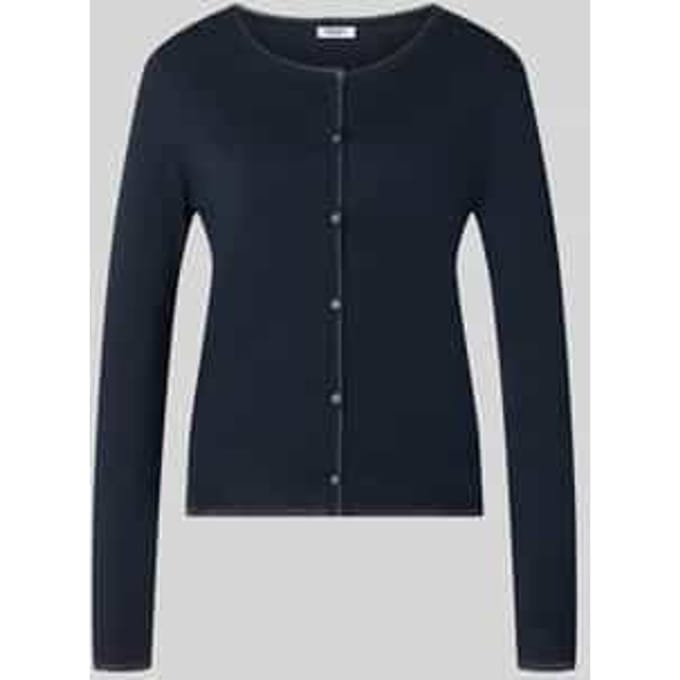 Slim Fit cardigan van viscosemix model 'MAGLIA APERTA'