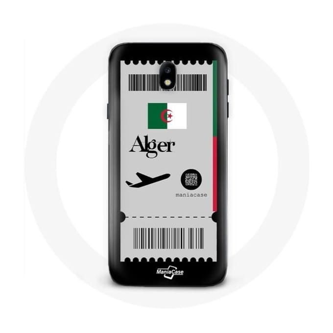 Case voor Samsung Galaxy J5 2017 Vliegticket Algerije