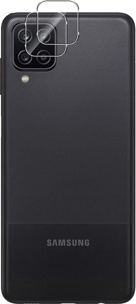 Camera Protector voor Samsung Galaxy A12 - 2 stuks van glas Transparante glazen