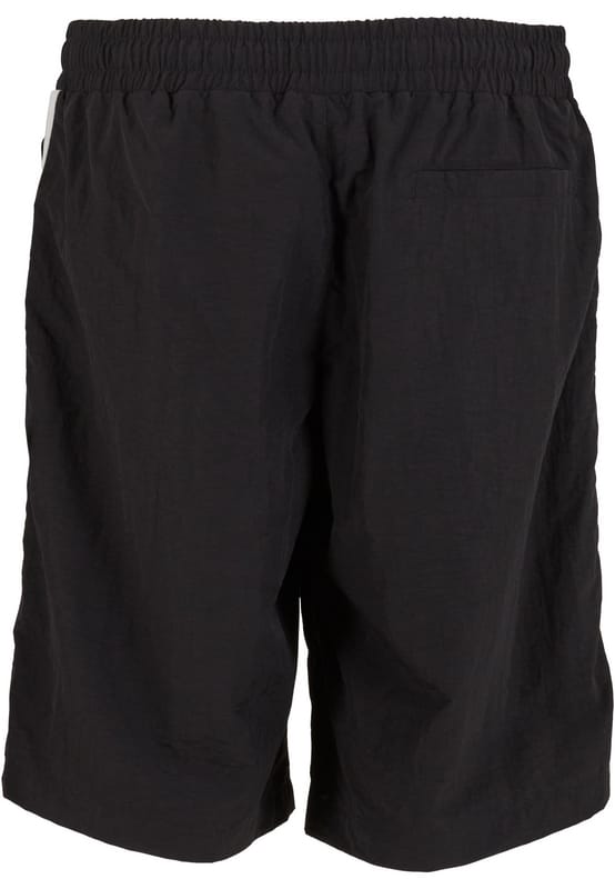 Urban Classics Board With Patched Stripe Heren Zwembroek - zwart - S