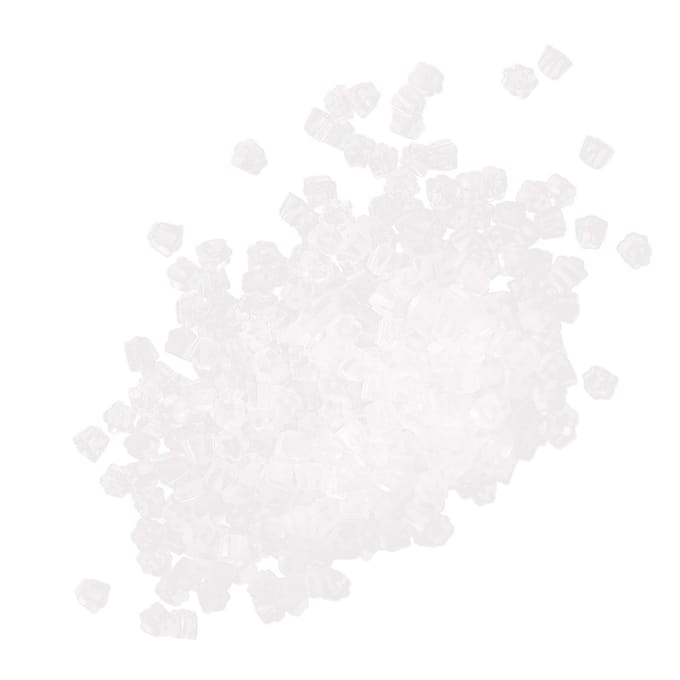 500 stuks Oorbellen Achterkant Oordop Zacht Transparant Siliconen Oorbellen Achterkant Vervangend Accessoire white