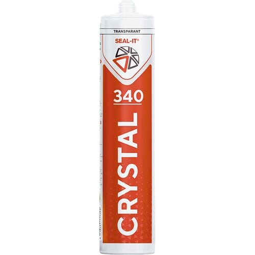 Seal-it® Crystal 340 universele afdichtingskit en constructie- of montagelijm transparant 290 ml