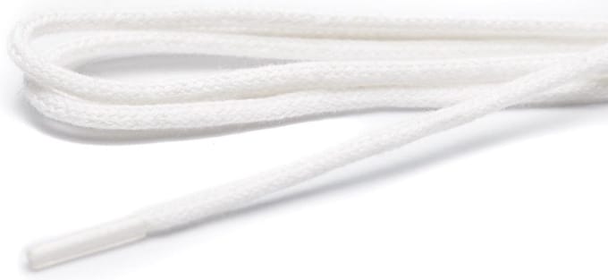 ARIESZZZ - Schoenveters - Wit - Dun Rond - 90 cm - 3 mm - 5-7 gaatjes - 2 Pack