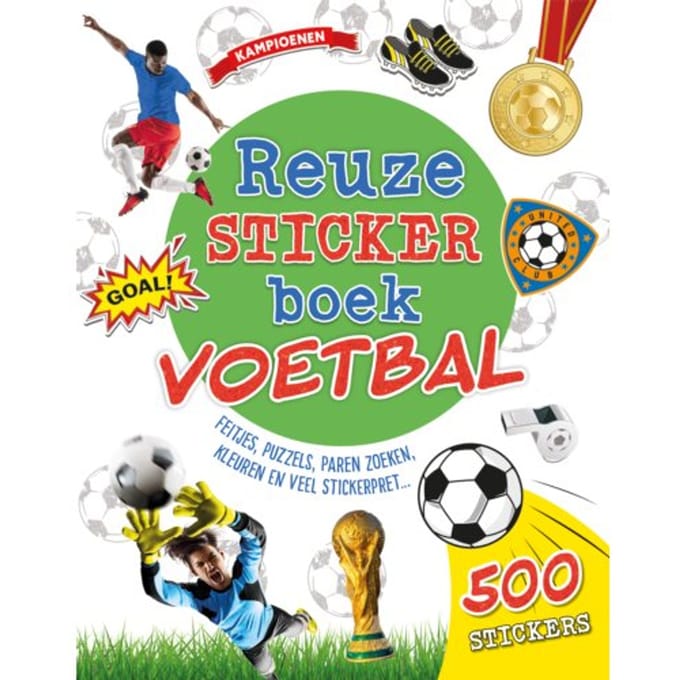 Reuzestickerboek Voetbal - Reuzestickerboeken - Claire Sipi