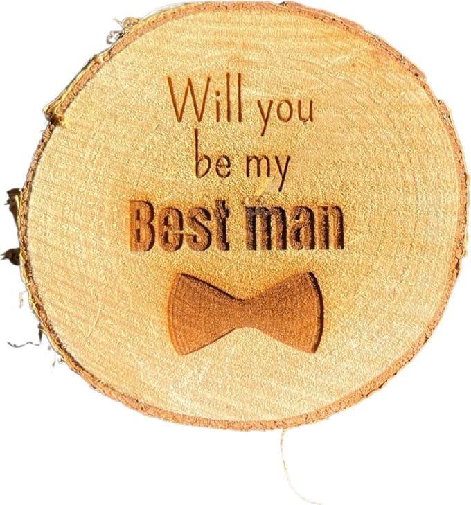 Berkenschijf Will you be my best man?