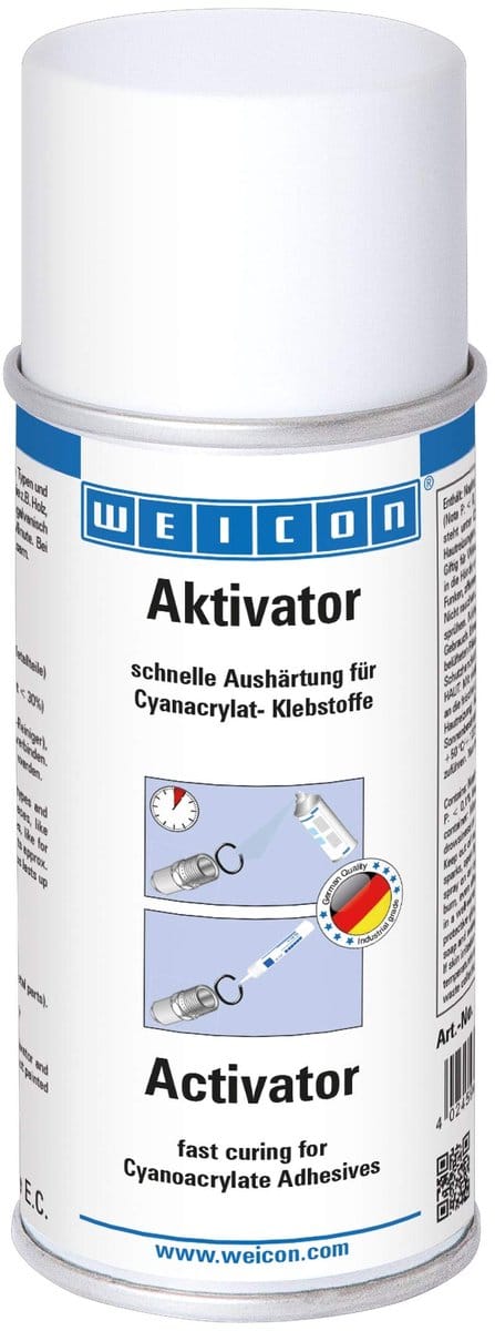 WEICON CA-Activator Spray 150 ml – Versnelde uitharding secondelijmen