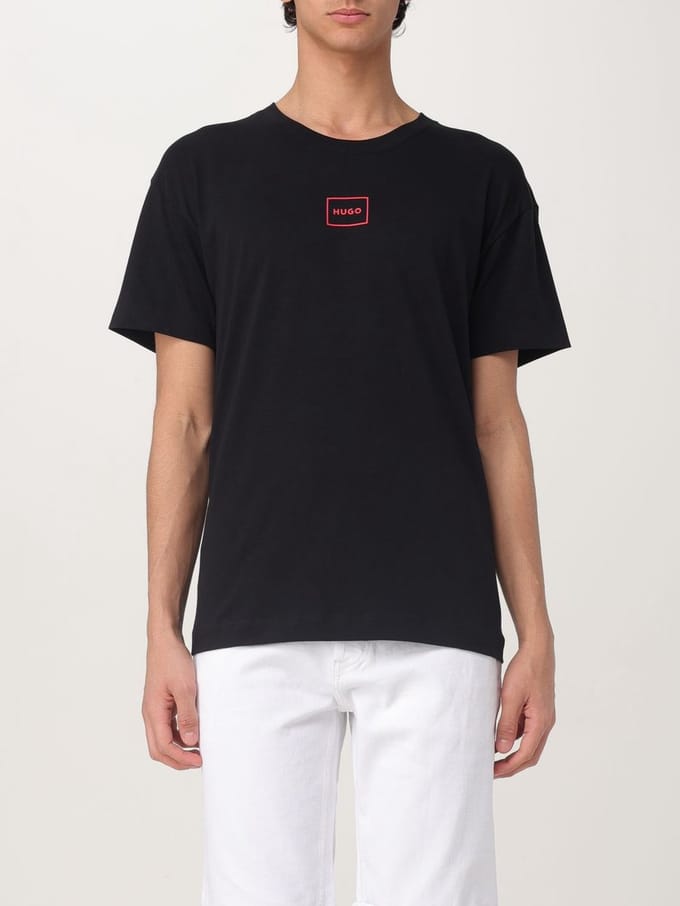 Box Logo Tee Short Sleeve Crew - Black T-Shirts