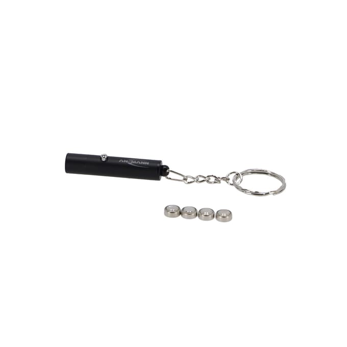 Ansmann Keychain Mini 1600-0272 Sleutelboslamp LED Met sleutelhanger werkt op batterijen 14 g