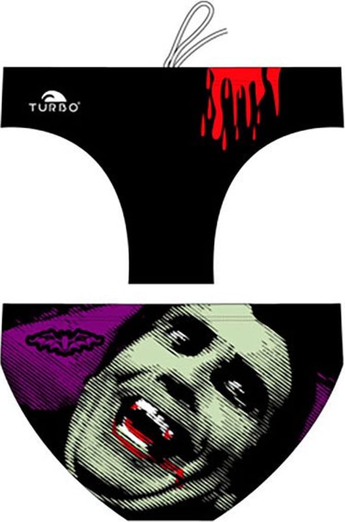 Turbo Dracula Zwemslip Zwart XL Man