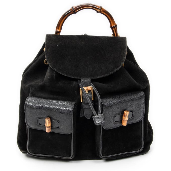 Large Bamboo Backpack   rugzak
