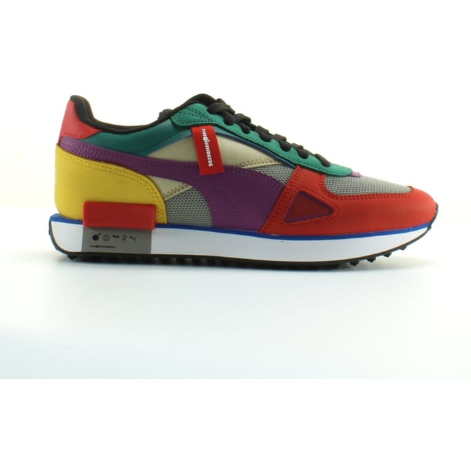 Puma Future Rider HF The Hundreds Unisex Textile Lace Up Trainers 373726 01