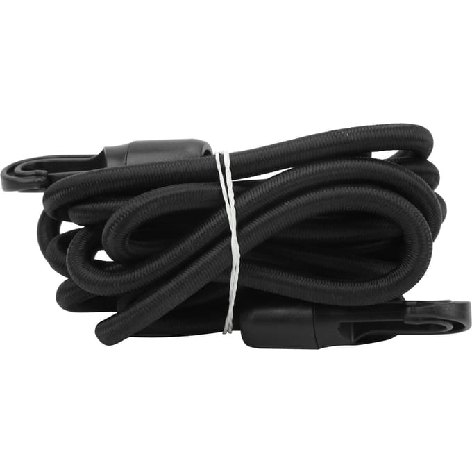 Sangle élastique robuste de 2,5 m avec crochet en nylon, accessoires pour bateaux black