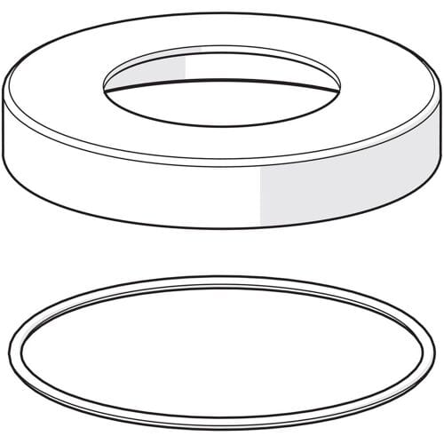 HANSA Afdekplaat HANSA 59914672 d 72 mm Chroom, 59914672