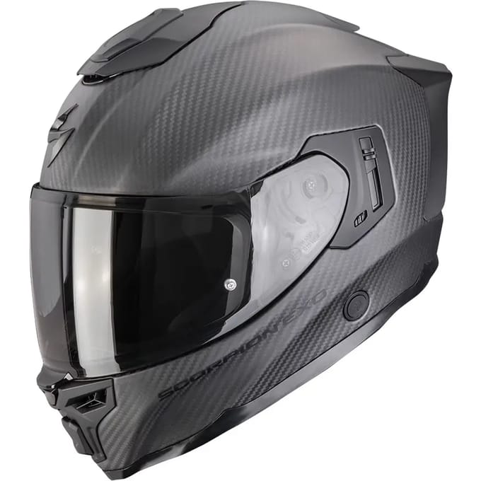 Scorpion EXO-1500 Carbon Solid Matt Black - Integraalhelm - Maat S - Motorhelm - ECE 22-06 gekeurd