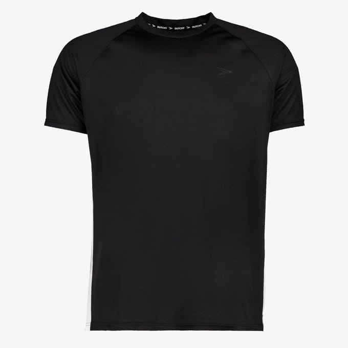 Dutchy heren voetbal T-shirt - Zwart - Maat M
