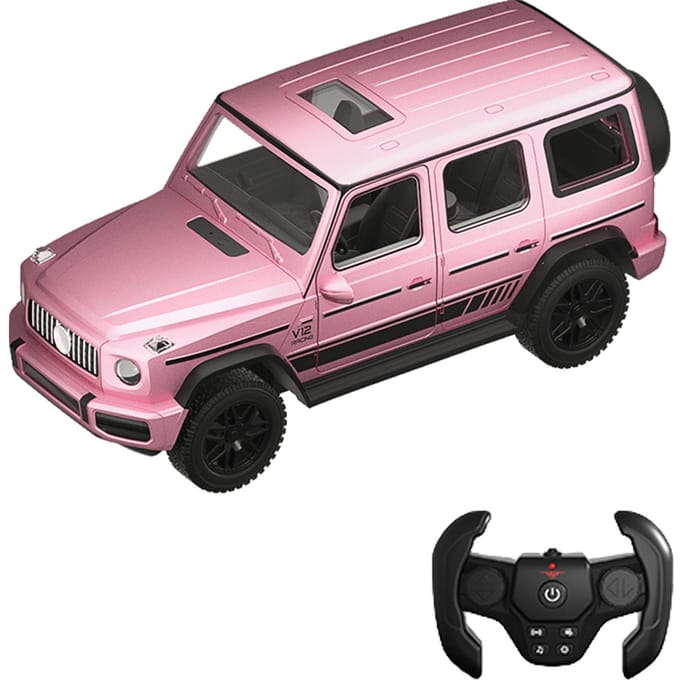 Afstandsbediening Off-road auto 2.4GHz Simulatie Inductie Afstandsbediening Auto Gebarendetectie voor -1 roze
