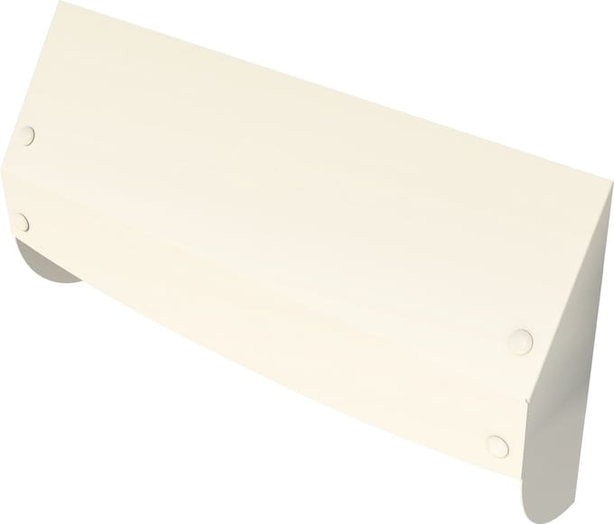 SecuMax  brievenbus-beveiliging Deurbeslag plus ecru/creme 3010.016.01