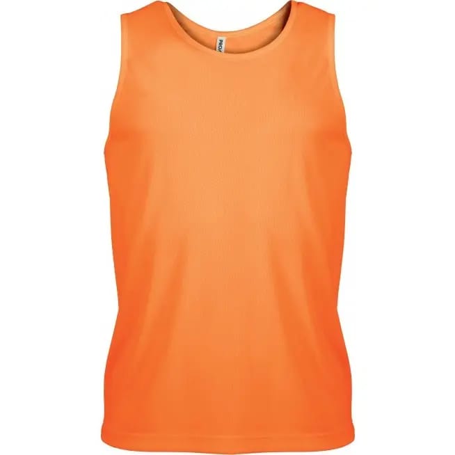 Herensporttop overhemd 'Proact' Oranje - L