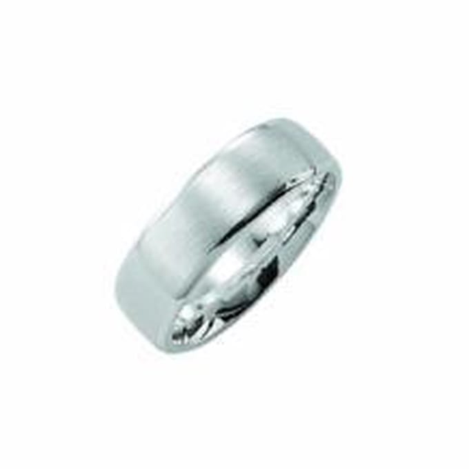 Kiss Me ring zilver mat-hoogglans KM119 maat 68
