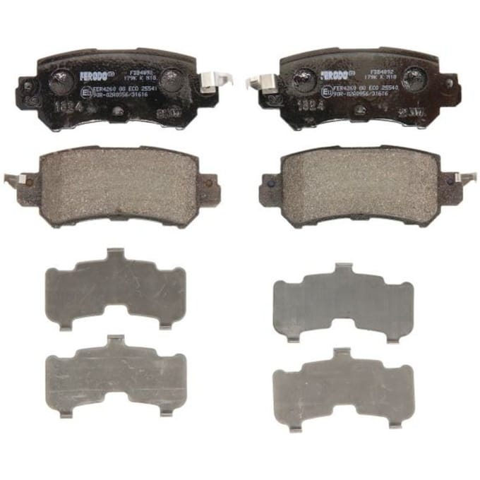Remblokset FERODO FDB4892, achter