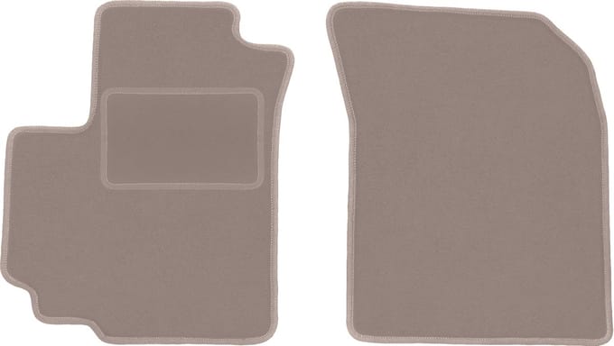 Beige voormatten voor: Suzuki Swift V 5D hatchback (2010-2016)