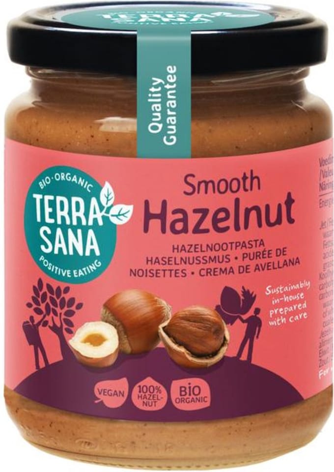 TerraSana Hazelnootpasta bio 250 Gram