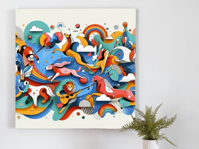 Kunstprint | Wanddecoratie | Forex | 100 × 100 cm