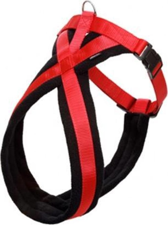 Flamingo Hondentuig Cross Rood - Rood - 48 - 55 cm x 25 mm