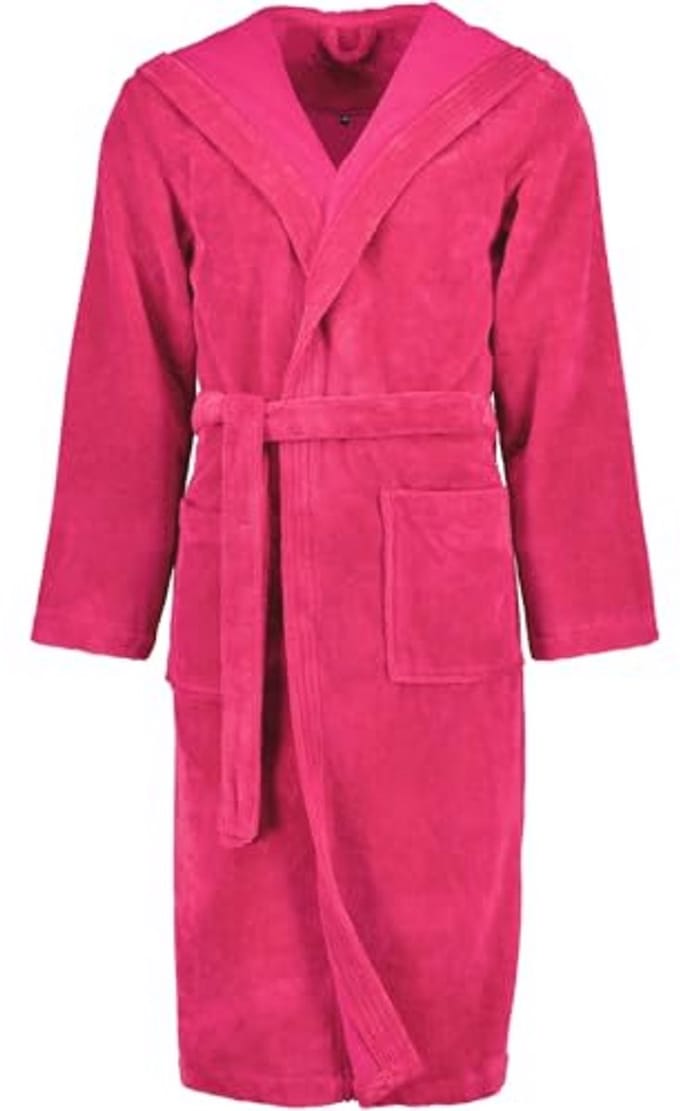 Velours Badjas met Capuchon voor Dames en Heren